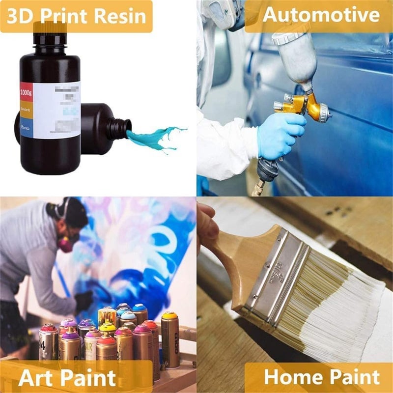 EYAKEG 50 Pack of Paint Strainers, Paint Filter Strainer Paper Cone - 190 Micron Ultra-Flow Blue Fine Mesh for Automotive Paint Spray Guns, Resin, Whitee - Image 3